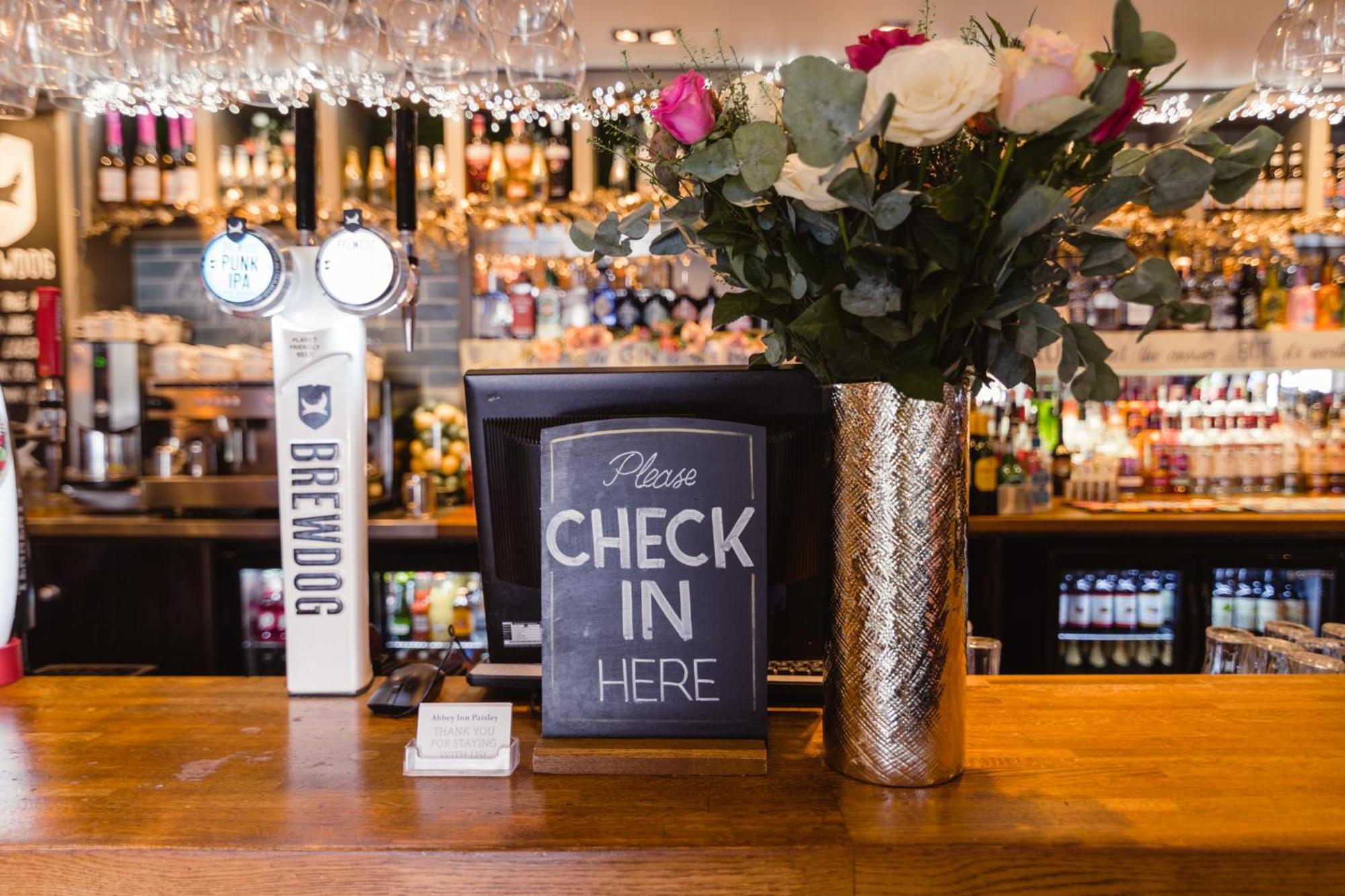 The Abbey Inn Paisley Eksteriør bilde
